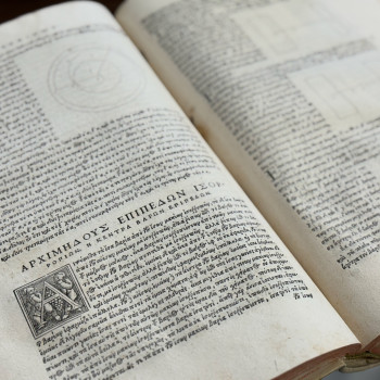 Opera Omnia (Archimede) - ASRG - Sez. Modica - Biblioteca De Leva